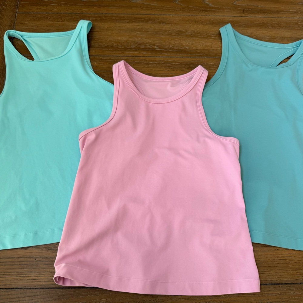 Lululemon align waist length tank sz 8 lot bundle EUC